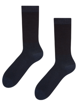 Tmavomodré bambusové ponožky Komfort