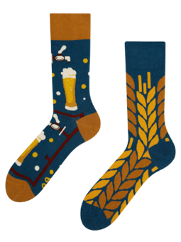 Chaussettes rigolotes L'heure d'une bière
