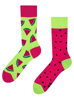 Veselé ponožky Červený melón