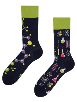 Chaussettes rigolotes Chimie