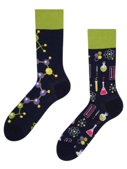 Chaussettes rigolotes Chimie