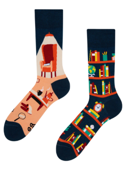 Veselé ponožky Knižnica