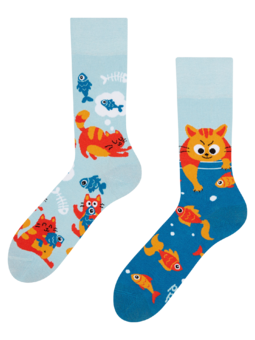 Regular Socks Cat & Fish