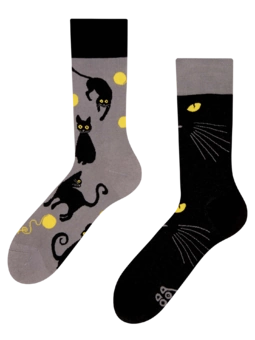 Chaussettes rigolotes Yeux de chat