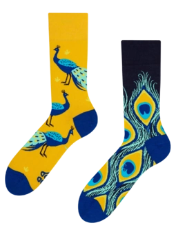 Veselé ponožky Páv