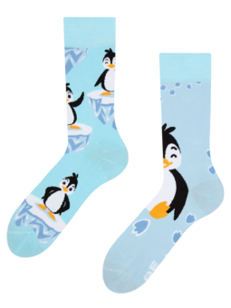 Veselé ponožky Šťastný tučňák