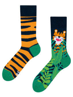 Veselé ponožky Tygr