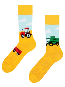 Veselé ponožky Traktor