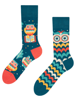 Veselé ponožky Múdra sova