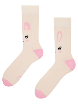 Veselé teplé ponožky Králiček