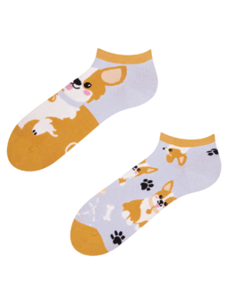 Ankle Socks Corgi Dog