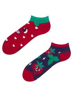 Socquettes rigolotes Fraises joyeuses