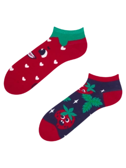 Socquettes rigolotes Fraises joyeuses