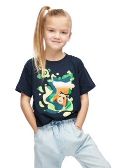 Camiseta alegre infantil Hámster breakdancer