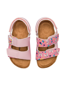 Sandales en liège pour enfants Papillons doux