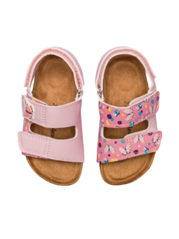 Sandales en liège pour enfants Papillons doux