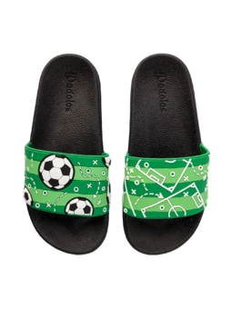 Sandales rigolotes pour enfants Terrain de football