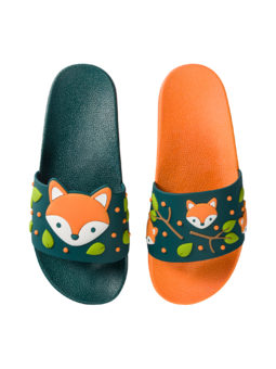 Sandales rigolotes pour enfants Petit renard