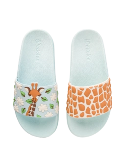 Sandales rigolotes pour enfants Girafe mignonne