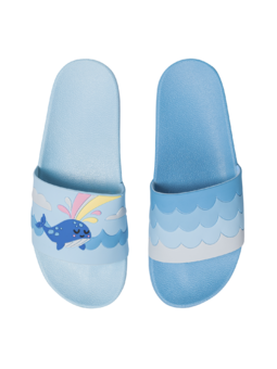Sandales rigolotes pour enfants Baleine heureuse