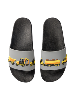 Sandales rigolotes pour enfants En cours de construction
