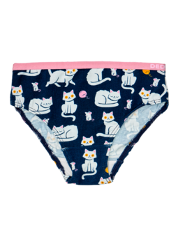 Culotte rigolote pour filles Chaton ludique