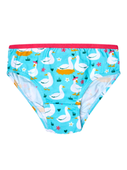 Culotte rigolote pour filles Oies et fleurs