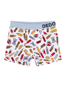 Boxer rigolo pour garçons Crayon