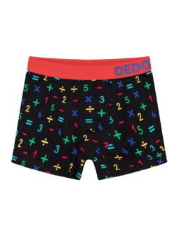 Boxer rigolo pour garçons Nombres