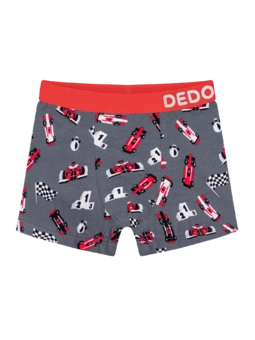 Boxer rigolo pour garçons Formule de course