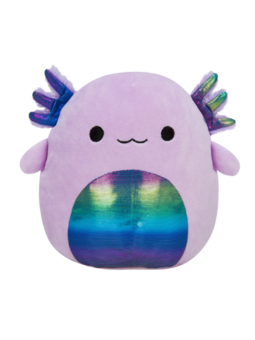 SQUISHMALLOWS Fialový axolotl Monica, 20 cm