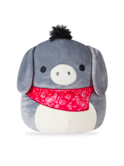 SQUISHMALLOWS Oslík s šátkem Jason, 30 cm