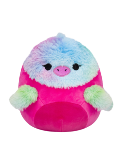 SQUISHMALLOWS Ružový papagáj Abilene, 20 cm