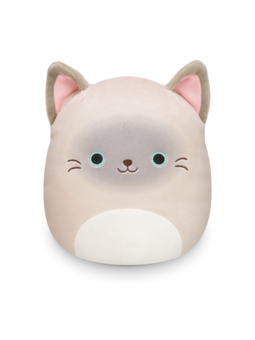 SQUISHMALLOWS Siamská mačka Felton, 20 cm