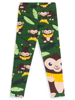 Legging en coton rigolo pour enfants Singe dans la jungle