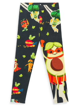 Legging en coton rigolo pour enfants Super-héros en bonne santé