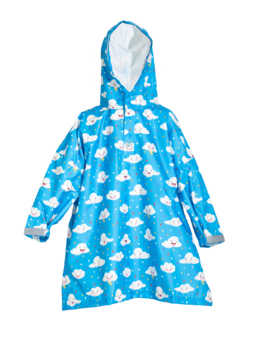 Manteau de pluie rigolo pour enfants Nuages pluvieux