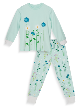 Veselé detské pyžamo Kvitnúca lúka