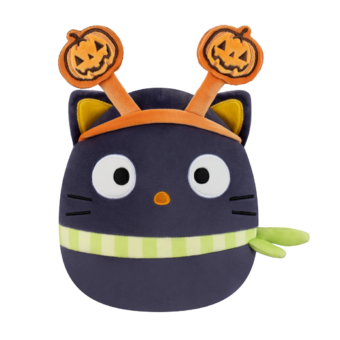 Peluche Squishmallows de 20 cm Bonjour chaton d'Halloween - Chococat