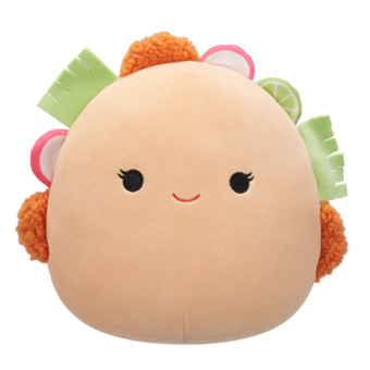 SQUISHMALLOWS Rybí taco – Amberjack, 20 cm