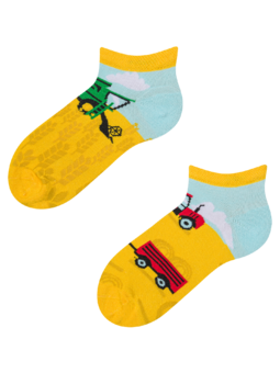 Socquettes rigolotes pour enfants Tracteur