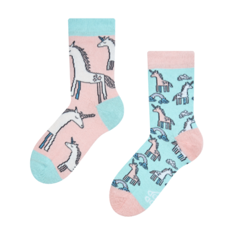 Veselé detské ponožky Jednorožec