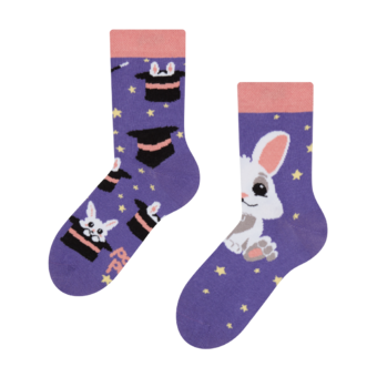 Veselé detské ponožky Kúzelný králiček