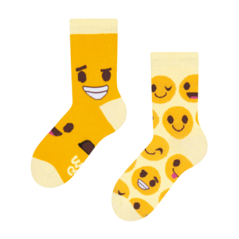 Veselé detské ponožky Smajlíky