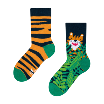 Весели детски чорапи Тигър