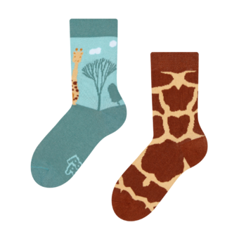 Veselé dětské ponožky Žirafa