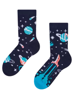 Chaussettes rigolotes pour enfants Planètes