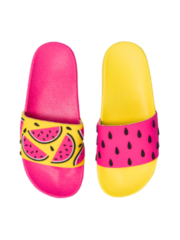 Sandales rigolotes pour enfants Pastèque juteuse