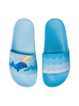 Sandales rigolotes pour enfants Baleine heureuse