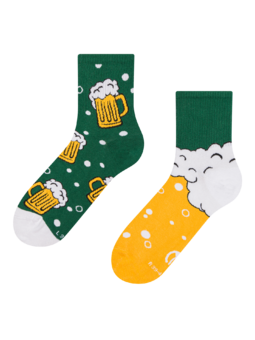 Chaussettes mi-mollet rigolotes Bière et bulles